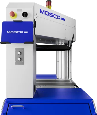 MOSCA SoniXs® TRI-Connect – Vollautomatische Inline-Umreifungsmaschine
