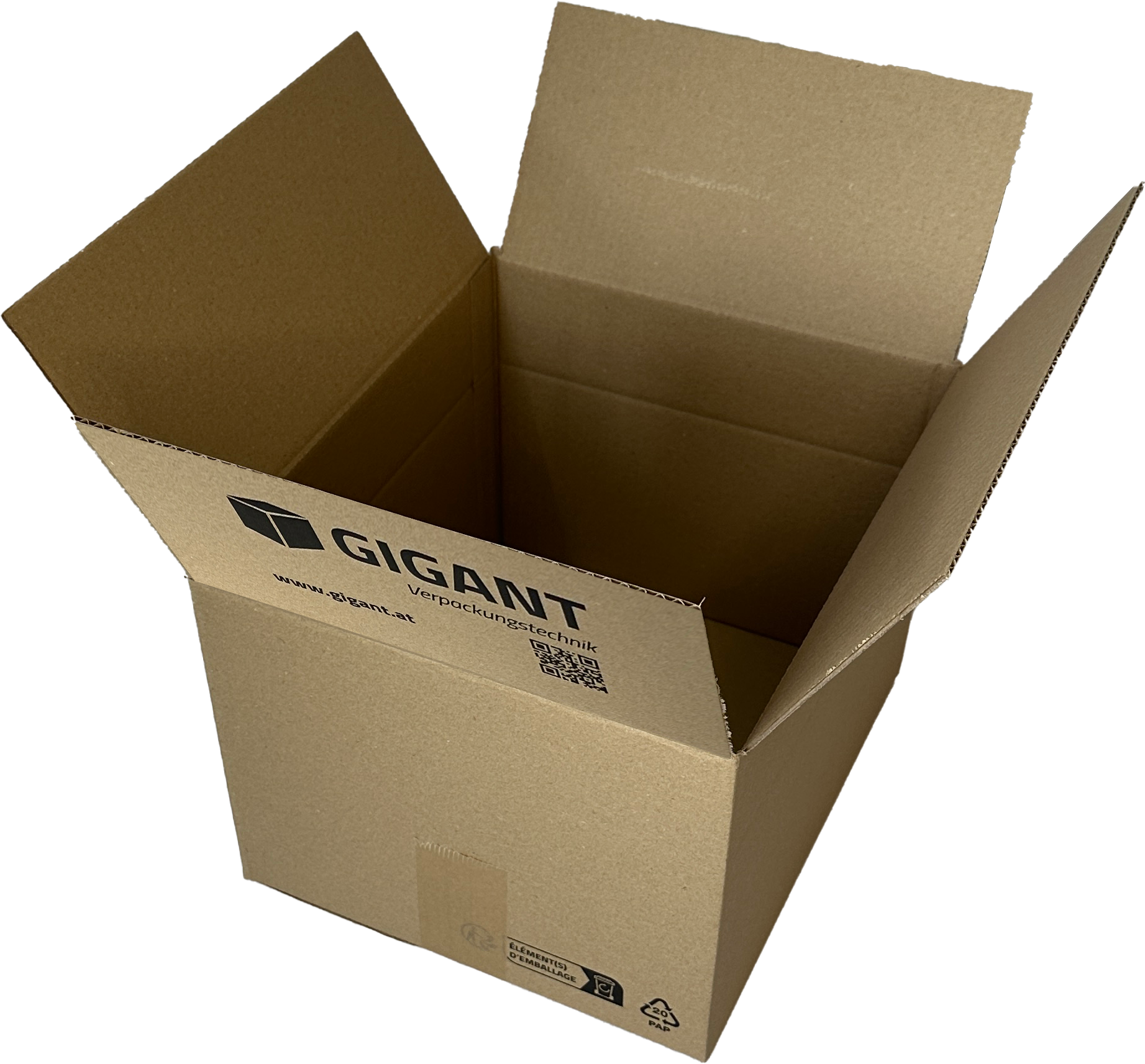 Faltkarton G6S, T24B, 340x225x320/213mm Faltkarton G6