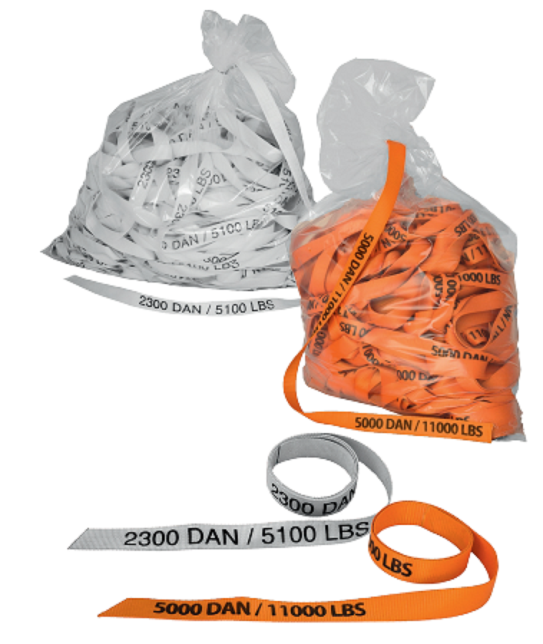 Lashingband in einem Sack