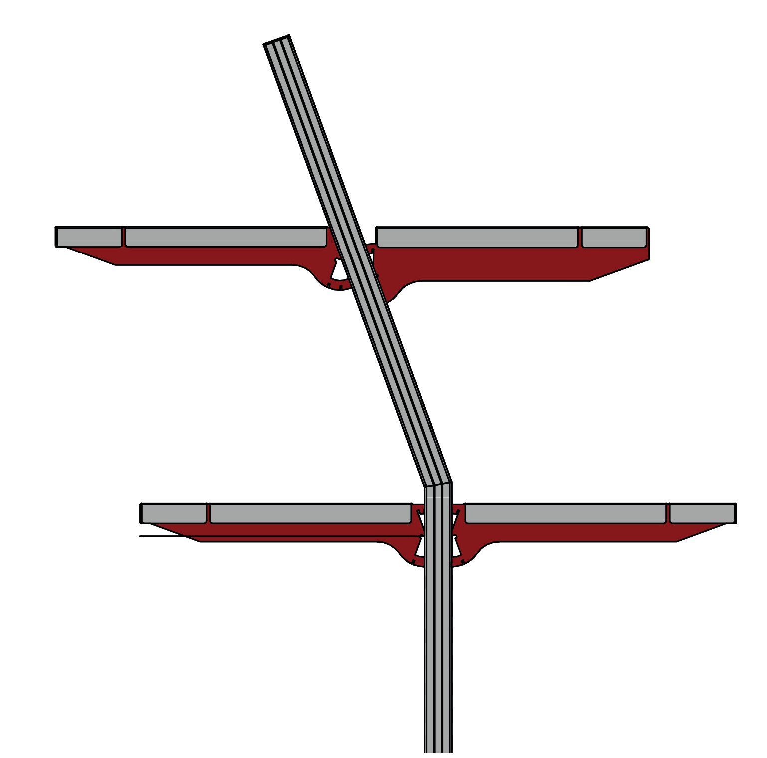 Ablagebden-400mm