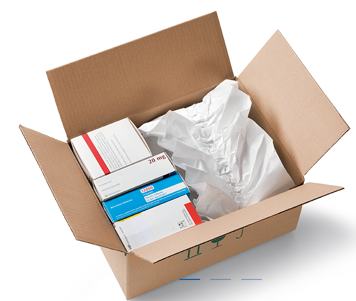 PAPERplus Papillon - weisses Papier als Füllstoff von Storopack