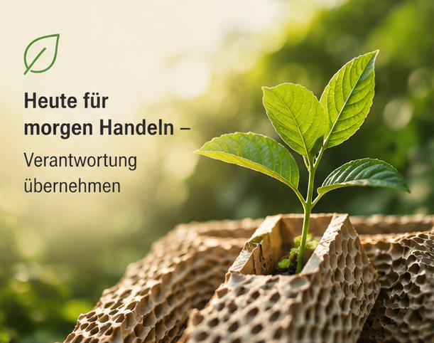 Nachhaltigkeit bei GIGANT: Ressourcenschonende Verpackungslösungen, effiziente Prozesse und verantwortungsvolles Handeln für eine nachhaltige Zukunft in Industrie und Logistik.