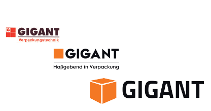 GIGANT Logo Entwicklung 