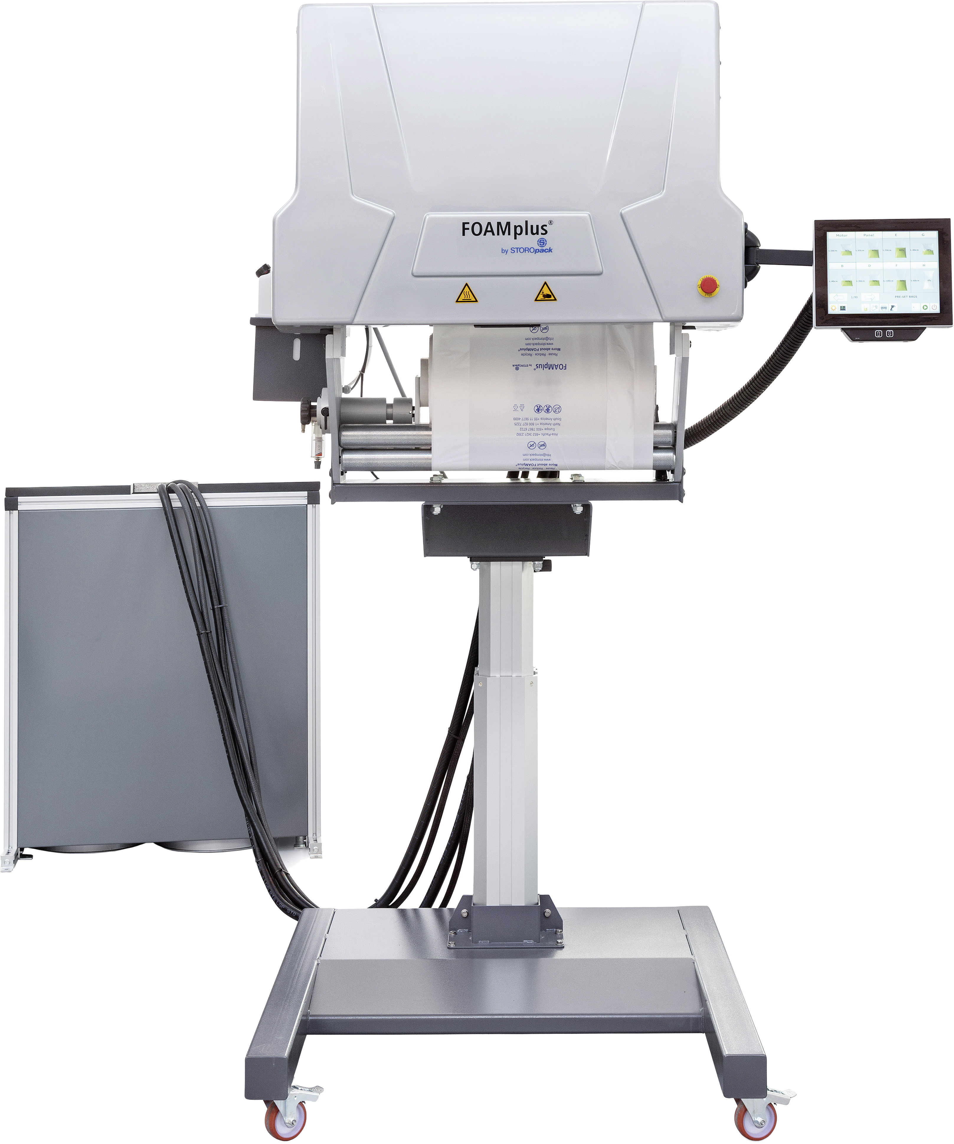 Foamplus Bagpacker Schaumpolstersystem von Storopack