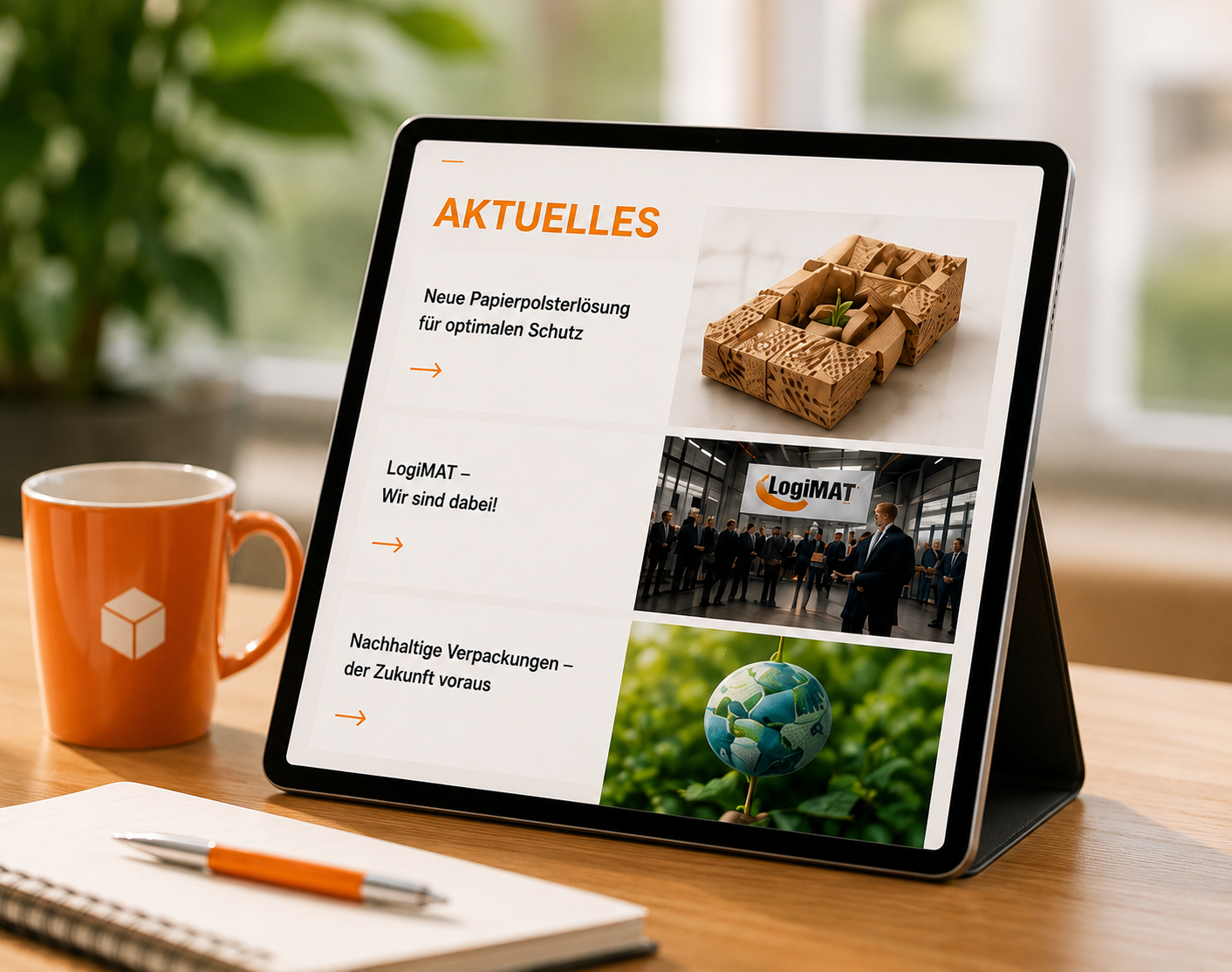 Bleiben Sie informiert: Aktuelle News, Produktneuheiten, Innovationen, Referenzen und Trends rund um Verpackungstechnik, Maschinen und nachhaltige Verpackungslösungen von GIGANT.