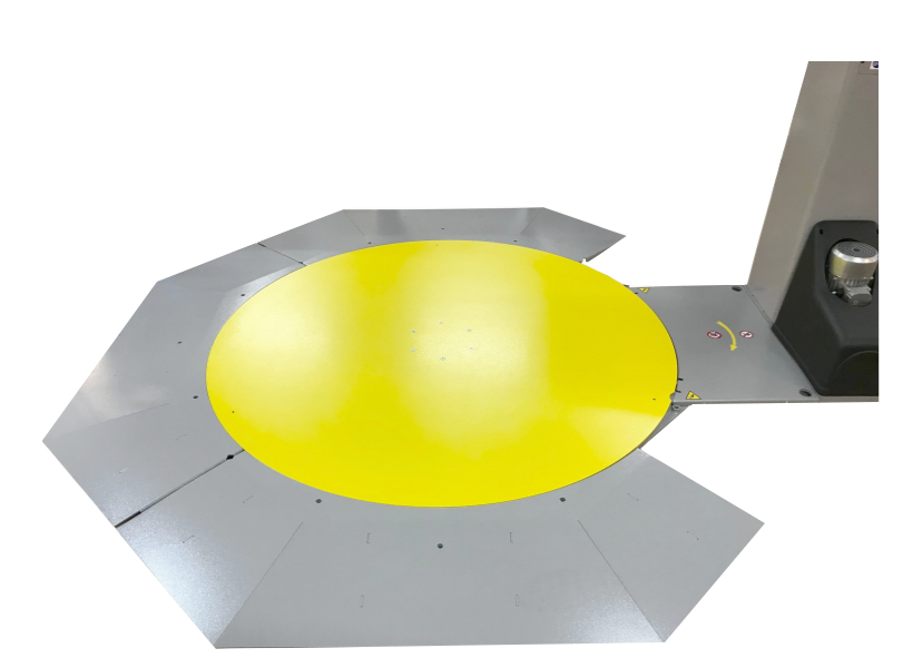 Flacher Drehteller für Folienwickler