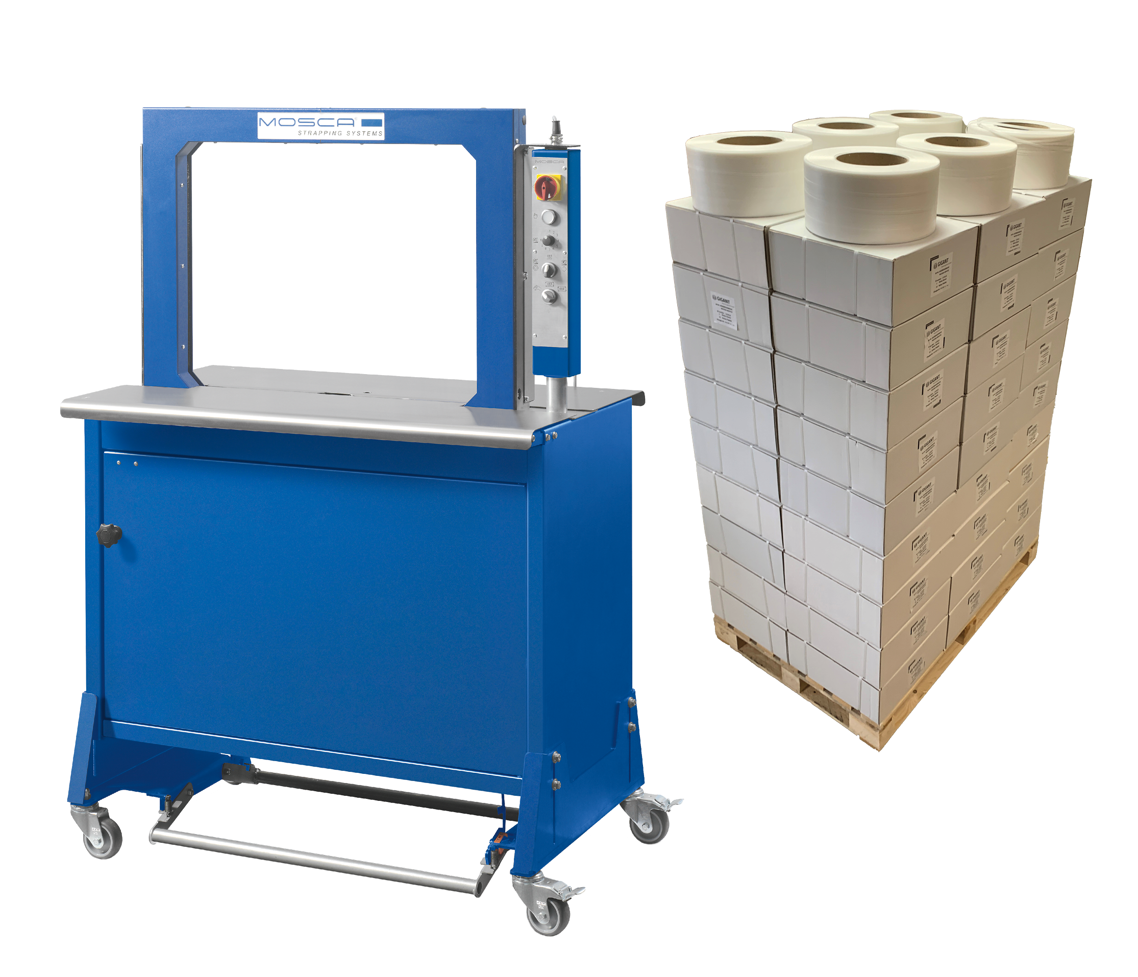 MOSCA® RO-M Fusion 600 x 500 / 5 mm inkl. 1 Palette Umreifungsbänder!