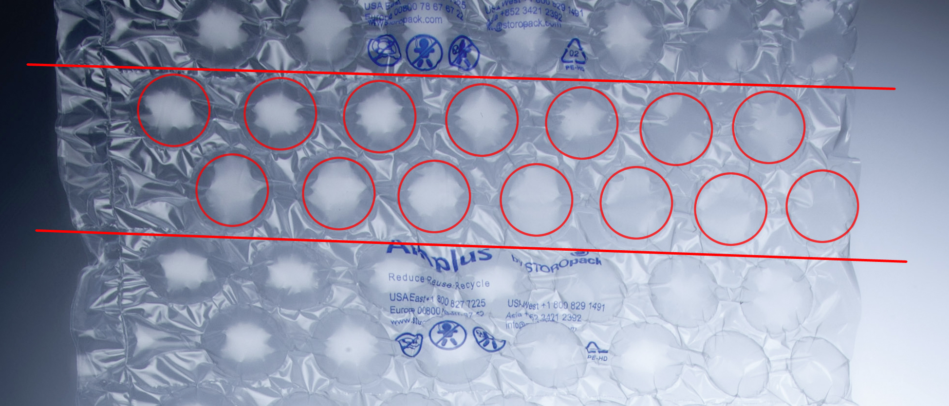 AIRplus-Bubble Luftpolsterfolie von Storopack