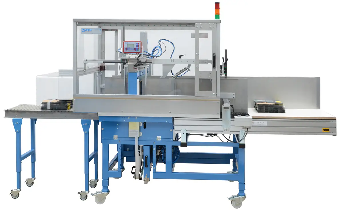 ATS US-2000 TRS-SW vollautomatische Banderoliermaschine