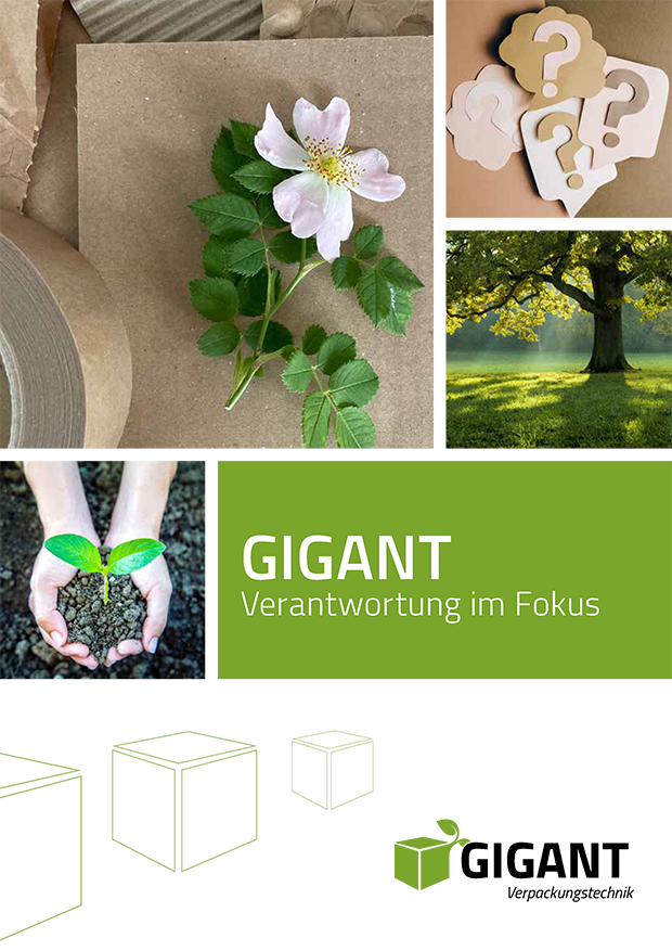 Broschüre GIGANT Nachhaltigkeit