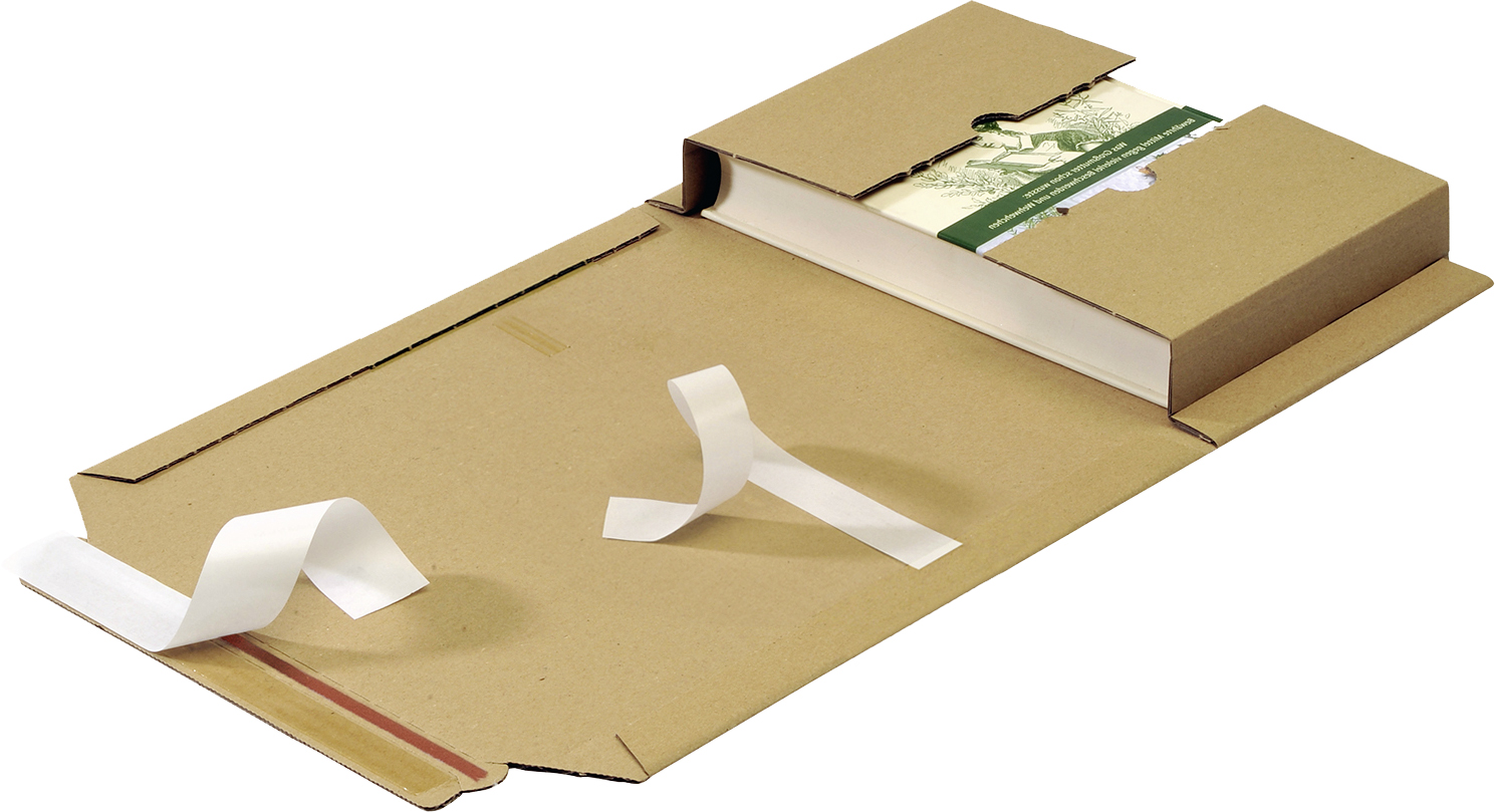 Multiwell Versandverpackung mit Klebestreifen