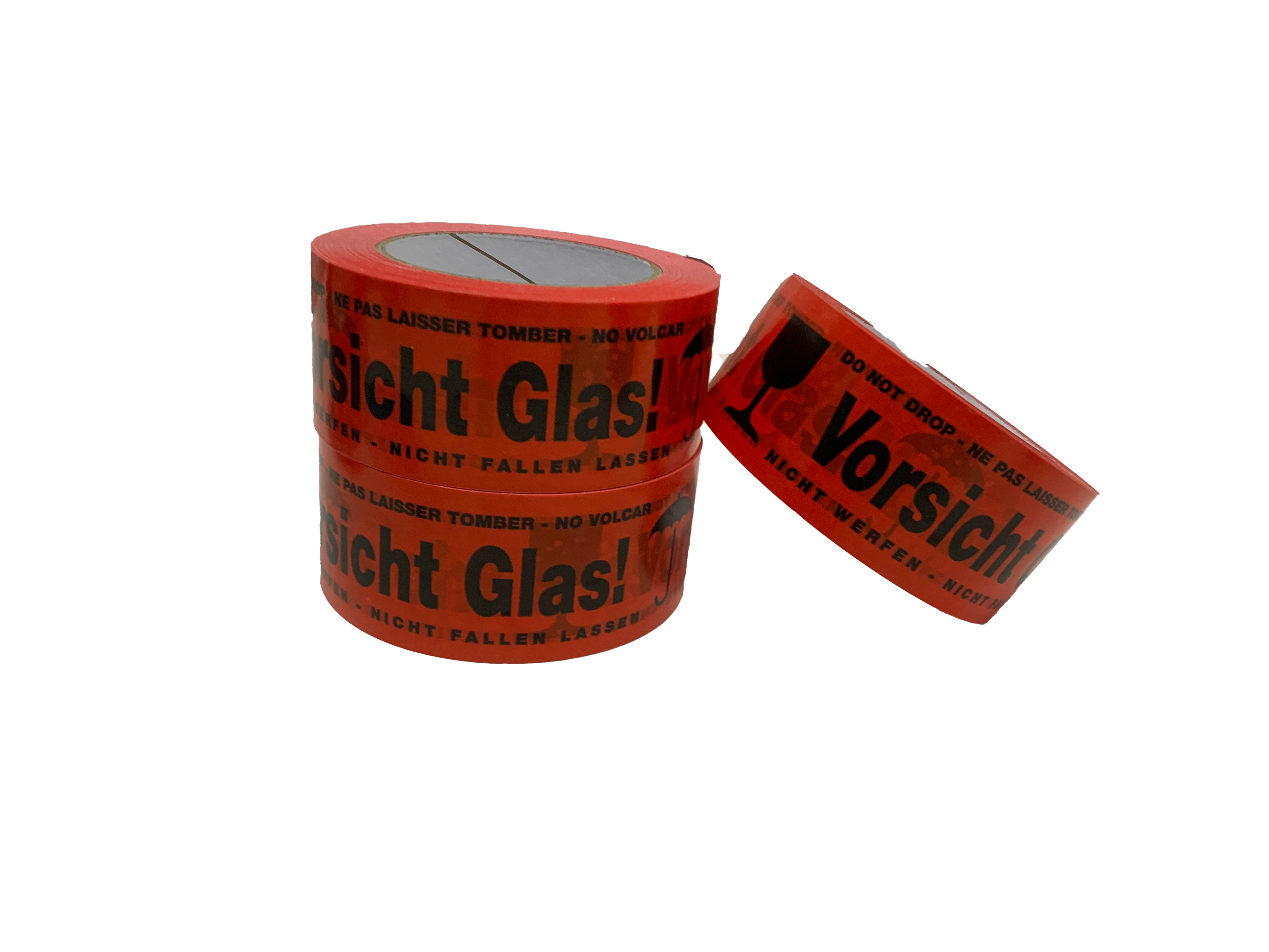 Vorsicht-Glas Klebeband